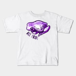 Ace Pride Frog Kids T-Shirt